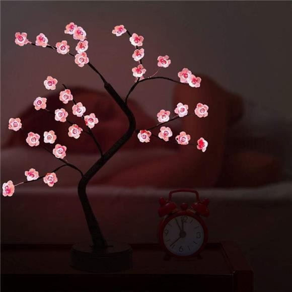 Bonsai Tree Light, Tree Lamps for Living Room, Cute Night Light for House Decor - Picture 4 of 6